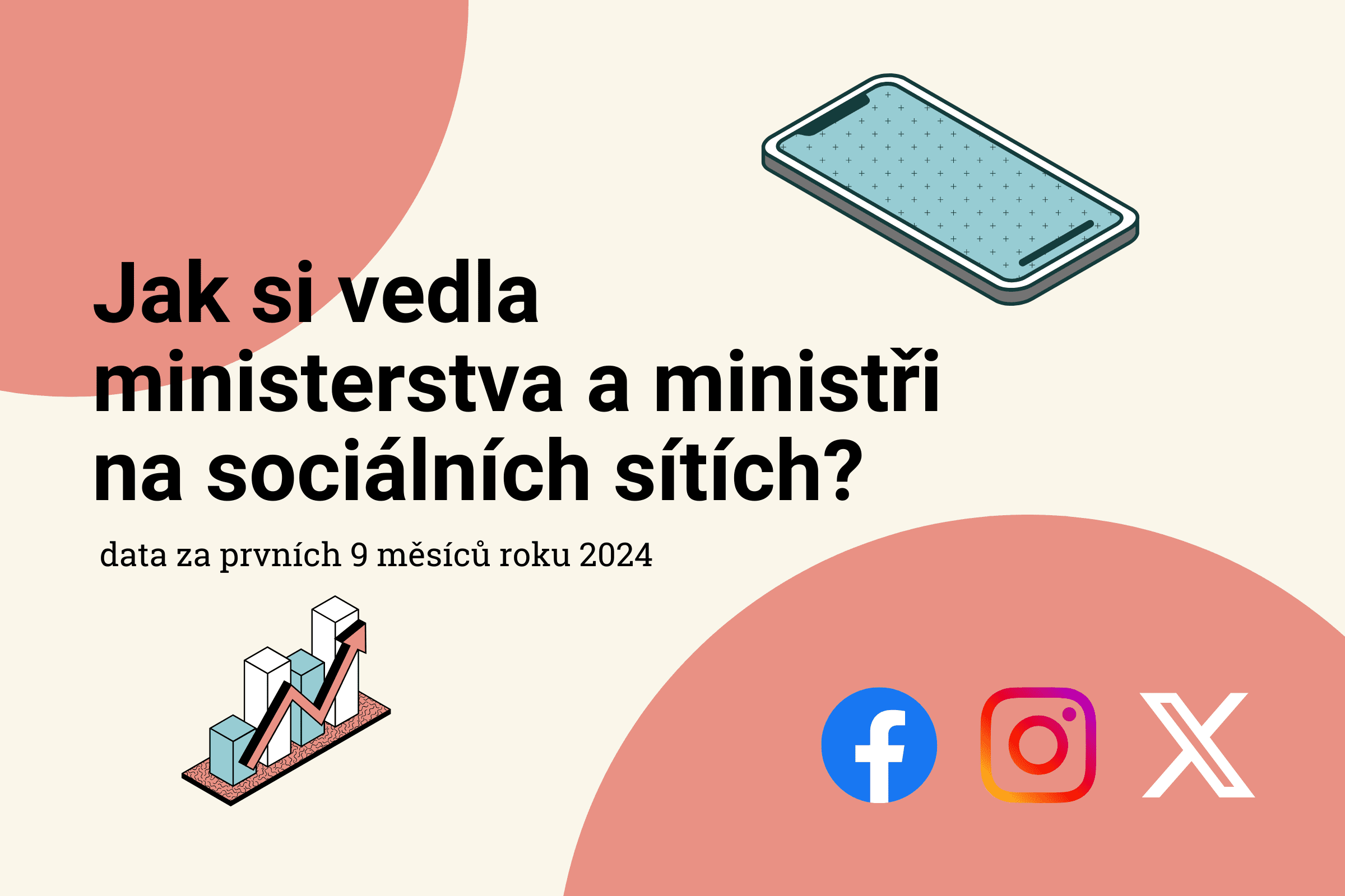 article image Newton analýza: Jak na sítích komunikují ministři a jejich ministerstva?