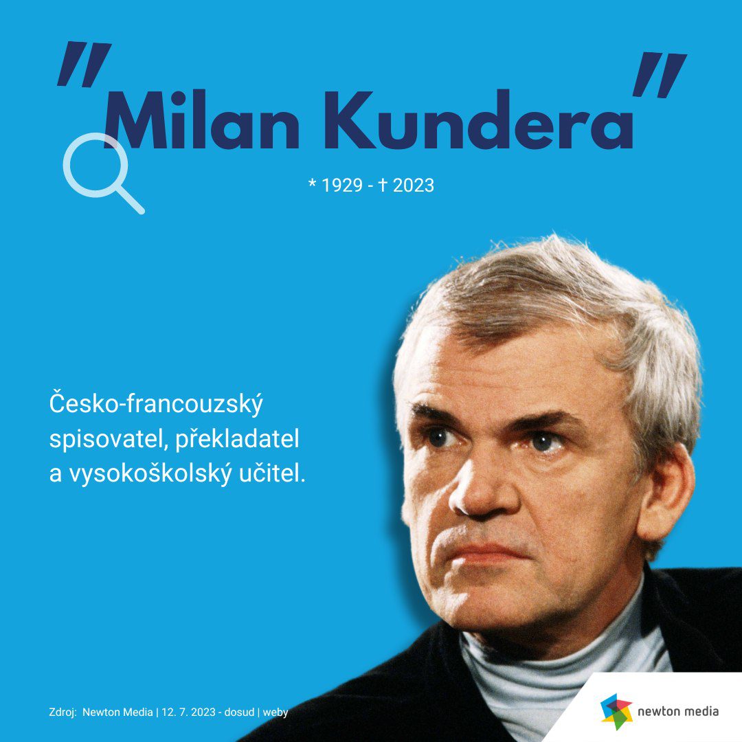 article image Milan Kundera byl jedním z nejvýznamnějších českých spisovatelů, který svým dílem obohatil celý svět.