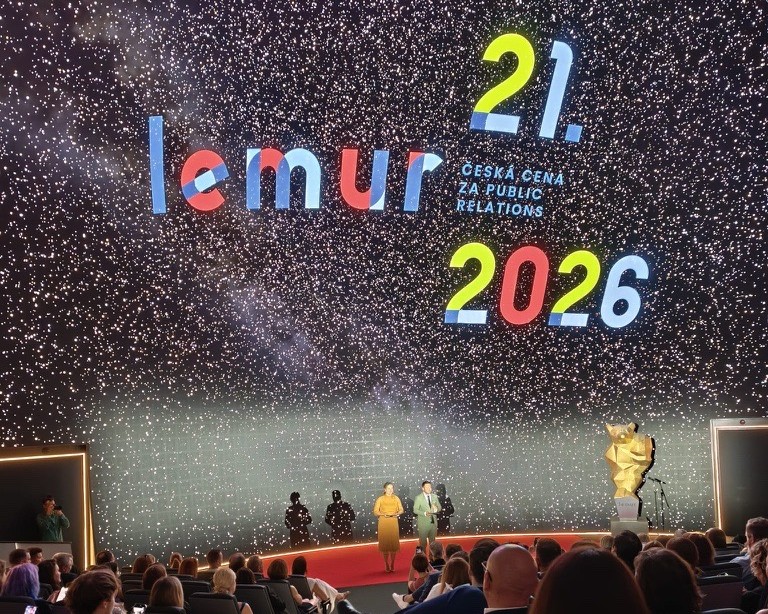 article image České ceny za PR rozdány, Jasmína Houdek převzala ocenění Osobnost roku 2026
