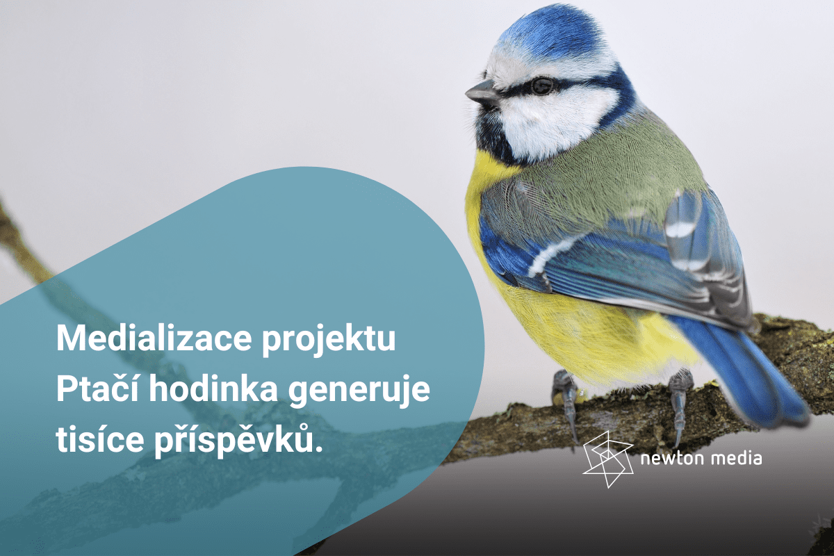 article image Medializace projektu Ptačí hodinka generuje tisíce příspěvků