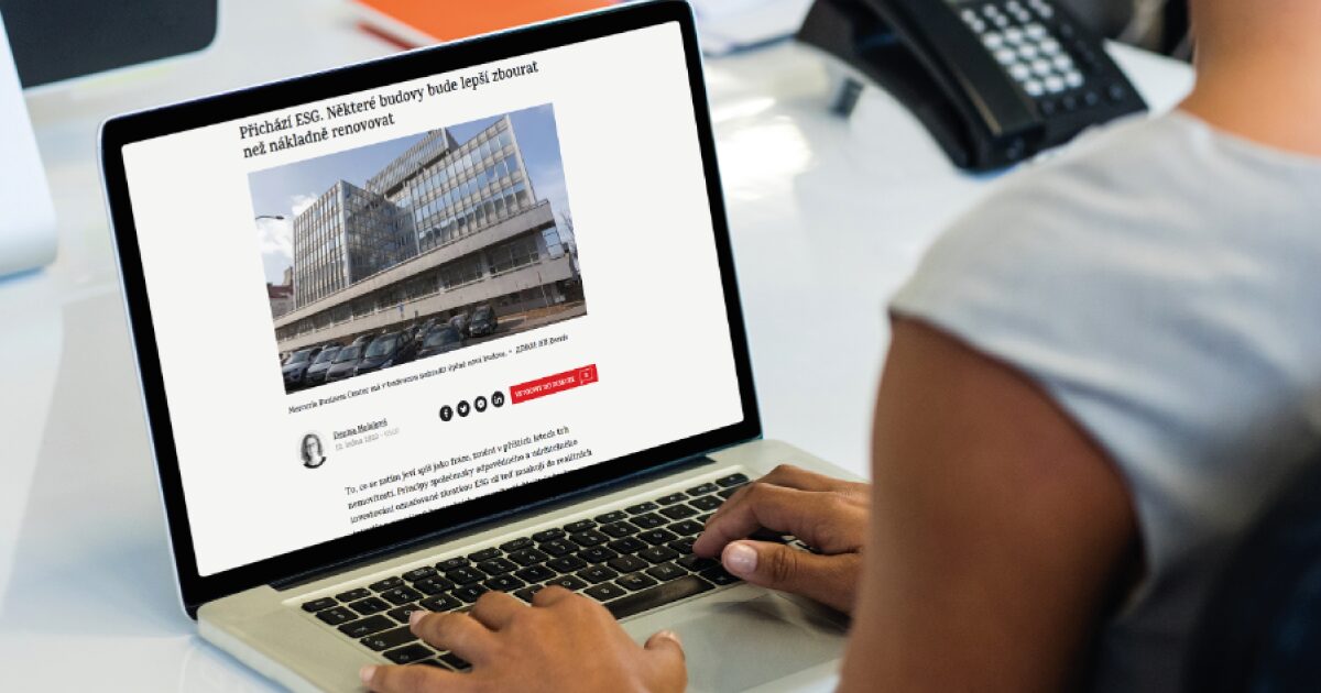 article image ESG propagují v médiích nejvíce banky, ČEZ a auditoři